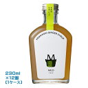North Farm Stock 北海道しょうがシロップ マイルド(230ml)×12個(1ケース)業務用 まとめ買い 箱買い ノースファームストック いがらし...
