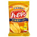 亀田製菓　北海道限定　ハッピーターン　北海道チーズ味（34g）ポケパック　おやつ　食べきり　遠足　お菓子　ポイント消化