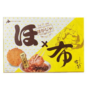 北海道フリッターおせん　ほがじゃ　ザンギ味（2枚×8袋）せんべい 煎餅 おやつ　福太郎