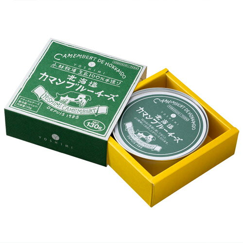 YOSHIMI　北海道限定　北海道カマンブルーチーズ（130g）×6個（1ケース）　カマン...