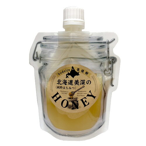 北海道美深の純粋はちみつ　菩提樹　160g　北海道産　蜂蜜　ハチミツ