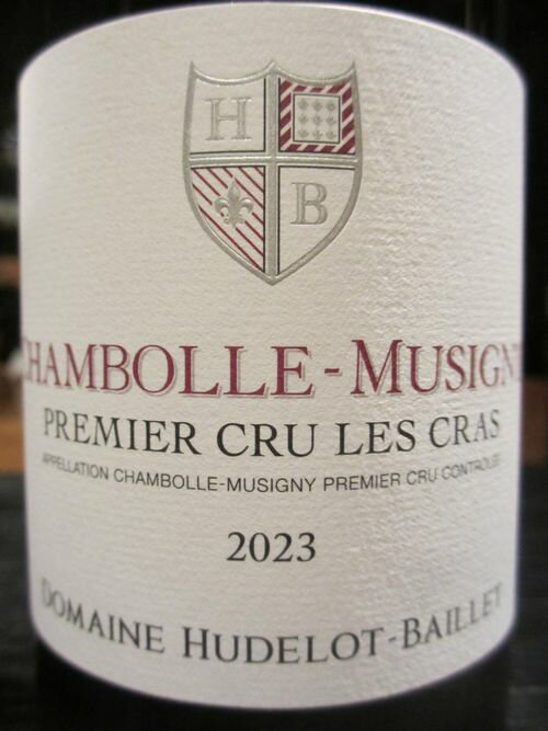 シャンボール・ミュジニー・プルミエ・クリュ・レ・クラ[2023]（ユドロ・バイエ）