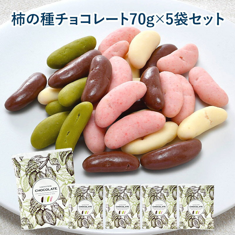 ＼1袋あたり478円／チョコたっぷり！柿の種チョコ 70g×