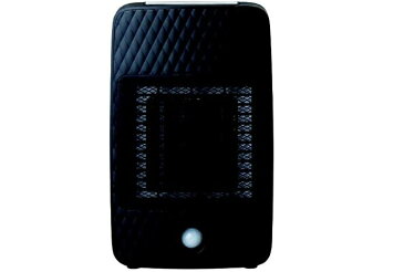 ヒーター 足元 オフィス 人感センサー付 セラミックヒーター 暖房機 おしゃれ 電気ストーブ 電気ヒーター シィー・ネット ミニセラミックヒーター CDCJ305BK ブラック 温風 冬 防寒 暖房器具 暖房 暖かい【送料無料(北海道、沖縄、離島は適用外)】