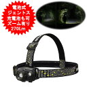 【アウトレット ちょっと訳あり】GENTOS ジェントス LED ヘッドライト LEDヘッドライト USB充電式 270ルーメン 小型ヘッドライト アウトドアヘ...