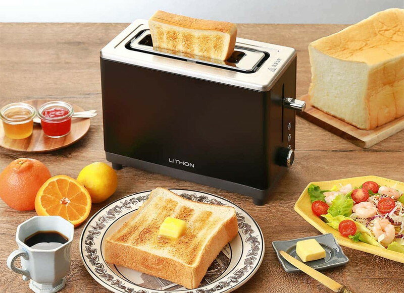 トースター ポップアップトースター LITHON ライソン 秒速トースター KLTS-001B パン焼き器 58秒で焼き上がる おしゃれ パン パン焼き トースト 焼き目調節可能 コンパクト 新生活 母の日 誕生日 クリスマス プレゼント【送料無料(北海道、沖縄、離島は適用外 3