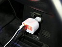 USB DC変換アダプター カーチャージャー●USB 4ポート搭載 高出力2.1A【iPhone4s iPad対応】iPod iPhone GALAXY S2(ギャラクシーS2) スマートフォン Xperia arc(エクスペリア) is03 等USB充電機器対応●DT-CAR4USB【カーチャージャー】