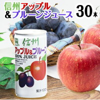 【送料込】信州アップル&プルーンジュース190g×30本