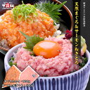 天然まぐろ&サーモンねぎとろ食べ比べセット マグロ ネギトロ たたき 海鮮 鮭 冷凍 海鮮丼 寿司 簡単 時短 サーモントラウト ちらし寿司 手巻き寿司 ねぎとろ丼 業務用