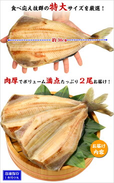 【実店舗でも大人気!】グリルからはみ出る!食べ応え抜群の特大&肉厚しまホッケ一夜干し×2枚入り【ほっけ】【シマ】【干物】【一夜干し】【しま】