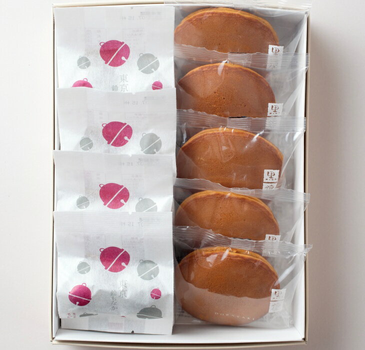 東京鈴もなか4袋(1袋2個入)+黒糖どらやき5個セットのサムネイル