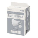 【マスク】【訳あり】【外箱潰れ・外箱破れあり】アイリスオーヤマ ホワイト DAILY FIT MASK 立体 ふつうサイズ 30枚入