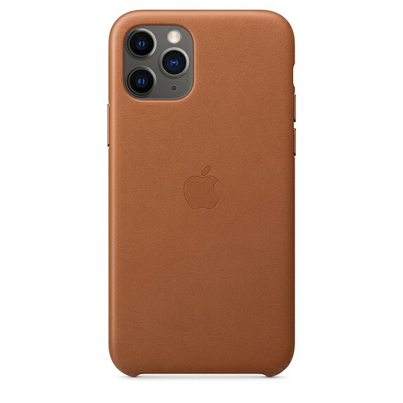 【純正】【アップルスマホケース】 アップル apple レザーケース 本革 カバー iPhone 11 Pro Max ブラウン レザー Saddle Brown MX0D2ZM/A 純正ケース 送料無料