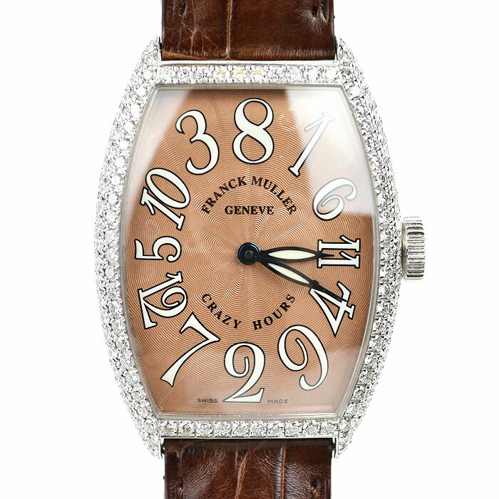 フランクミュラー FRANCK MULLER クレイジーアワーズ ダイヤモンド 5850 CH D  ...