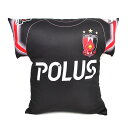 美品 浦和レッズ URAWA REDS 黒 2015 シーズン ユニホーム 型 クッション 公式グッズ 2015年度 【中古】a-2504
