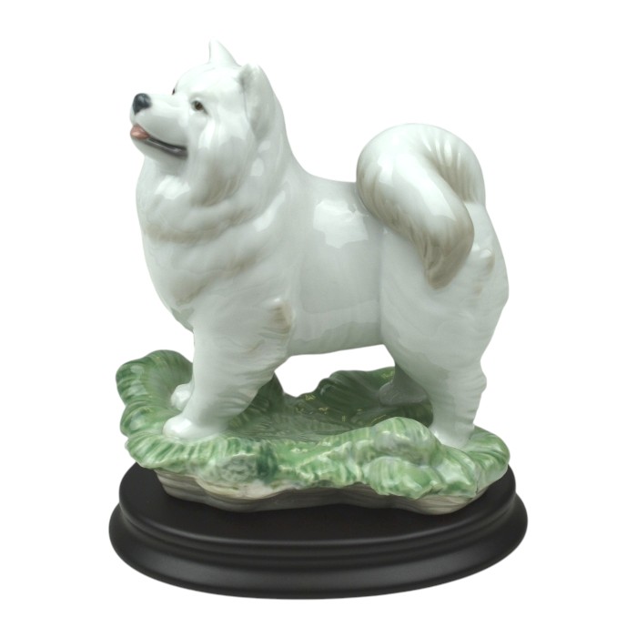 Rakuten - LLADRO リヤドロ 十二生肖系列 犬 8143 置物 フィギュリン 陶器人形 戌 オブジェ 台座付 置物 インテリア【中古】 a-2606