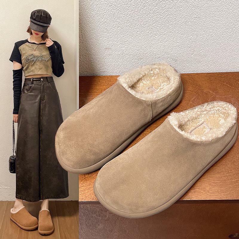 【3680円→実質3312円 P10利用! 11/19 23:59迄】レディース 暖かい低反発スリッパ 滑り止めラバーソール..