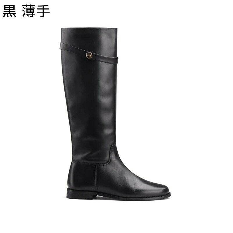 ジョッキーブーツ 本革 レディース ロングブーツ エンジニアブーツ 牛革 騎士ブーツ 高筒 ローヒール ..