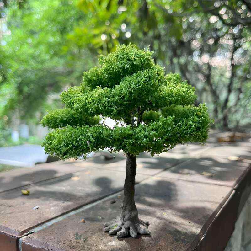 ジオラマ用素材 桜の木 庭園模型 ミニチュア 樹木 サンドプレート 箱庭 情景コレクション 鉄道模型 建物模型 DIY アクセサリ