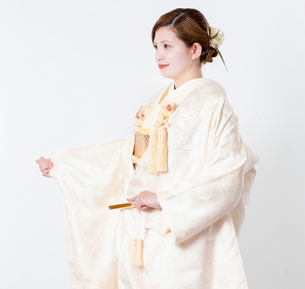 白無垢 レンタル 色打掛 打掛 iro059 白 ホワイト フルセット 和装 和婚 前撮り 花嫁衣装 婚礼衣装 婚..