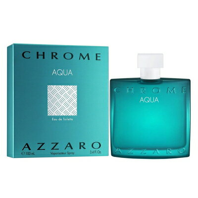 アザロ 【最大150円OFFクーポン】アザロ AZZARO クローム アクア オードトワレ EDT SP 100ml 【香水】【あす楽】【送料無料】