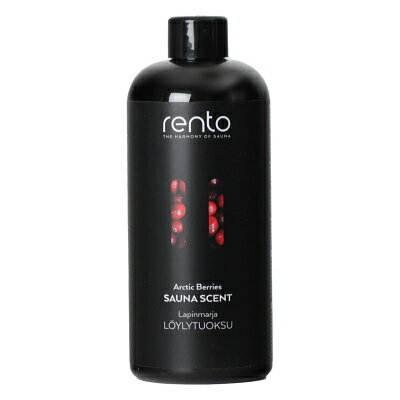 レント rento サウナフレグランス ベリー 400ml サウナ（ロウリュ）専用アロマオイル 【当日出荷14時迄_休業日除く】【割引クーポンあり】