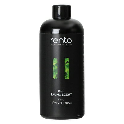 レント rento サウナフレグランス 白樺 400ml サウナ（ロウリュ）専用アロマオイル 【当日出荷14時迄_休業日除く】【割引クーポンあり】