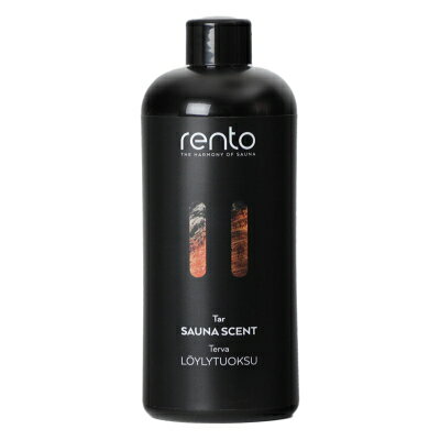レント rento サウナフレグランス タール 400ml サウナ(ロウリュ)専用アロマオイル 【当日出荷14時まで_休業日除く】【割引クーポンあり】