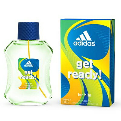 アディダス アディダス adidas ゲット レディ フォーヒム EDT SP 100ml 【香水】【当日出荷14時迄_休業日除く】【割引クーポンあり】