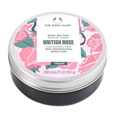 【最大1111円OFFクーポン】ザ ボディショップ THE BODY SHOP ボディバター ブリティッシュローズ 200ml 【あす楽】