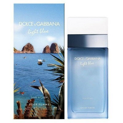 D＆G ドルチェ＆ガッバーナ DOLCE＆GABBANA D＆G ライトブルー ラブ イン カプリ EDT SP 100ml 【香水】【当日出荷14時迄_休業日除く】【送料無料】【割引クーポンあり】