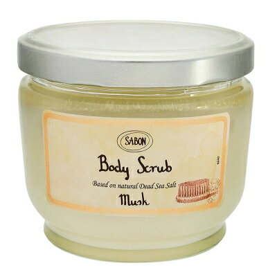 サボン SABON ボディ スクラブ ムスク 600g 【当日出荷14時まで_休業日除く】【送料無料】【割引クーポンあり】のサムネイル