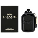 楽天スーパーSALE期間中エントリーでポイント10倍&最大1500円OFFクーポン★コーチ COACH コーチ マン オードパルファム EDP SP 100ml 【香水】【当日出荷_休止中】【送料無料】