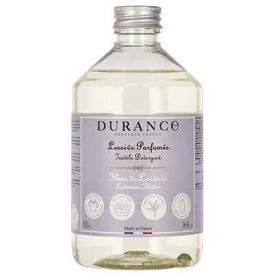 予告マラソン期間中エントリーでP5倍＆1110円OFFクーポン★デュランス DURANCE ランドリーソープ（液体洗濯洗剤） ラベンダー 500ml 並行輸入品 【当日出荷_休止中】