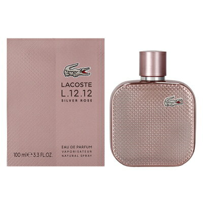ラコステ LACOSTE L.12.12 シルバー ローズ オードパルファム EDP SP 100ml 【香水】【当日出荷_休止中】【送料無料】【割引クーポンあり】(4)