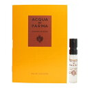 アクア デ パルマ 【最大400円OFFクーポン】アクア デ パルマ ACQUA DI PARMA コロニア インテンサ オーデコロン スプレー EDC SP 1.5ml サンプル ミニチュア 【ミニ香水】【あす楽休止中】