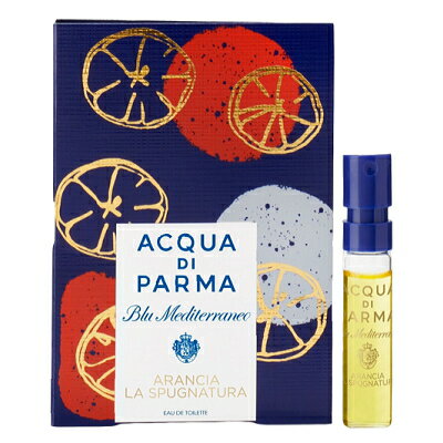 アクア デ パルマ 【5/15(水)ポイント最大10倍発生】【最大1111円OFFクーポン】アクア デ パルマ ACQUA DI PARMA ブルー メディテラネオ アランチャ ラ スプンニャトゥーラ スプレー EDT SP 1.5ml サンプル ミニチュア 【ミニ香水】【あす楽】