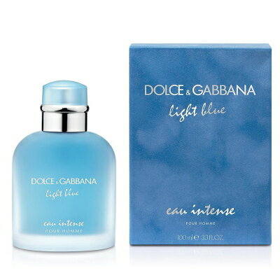 マラソン期間中エントリーP5倍＆最大1111円OFFクーポン★ドルチェ＆ガッバーナ DOLCE＆GABBANA D＆G ライトブルー オー インテンス プールオム オードパルファム（旧パッケージ フランス） EDP SP 100ml 【香水】【当日出荷_休止中】【送料無料】