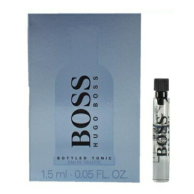 ヒューゴ・ボス ヒューゴ ボス HUGO BOSS ボス ボトルド トニック EDT 1.5ml サンプル ミニチュア 【ミニ香水】【当日出荷14時迄_休業日除く】【割引クーポンあり】