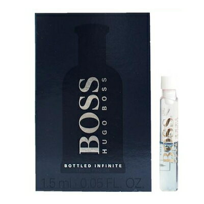 ヒューゴ・ボス ヒューゴ ボス HUGO BOSS ボス ボトルド インフィニット オードパルファム EDP 1.5ml サンプル ミニチュア 【ミニ香水】【当日出荷14時迄_休業日除く】【割引クーポンあり】