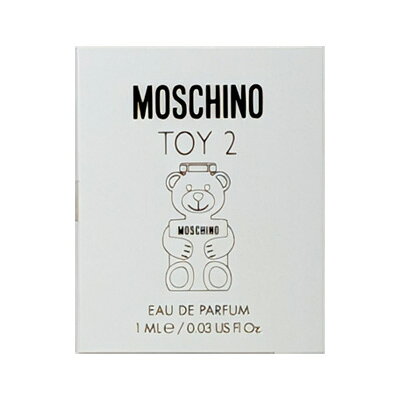 Moschino Toy 2 Eau de Parfum EDP 1 мл — пробник миниатюра (мини парфюм)