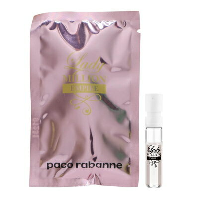 パコラバンヌ 【最大1111円OFFクーポン】パコ ラバンヌ PACO RABANNE レディミリオン エンパイア スプレー EDP SP 1.5ml サンプル ミニチュア 【ミニ香水】【あす楽】