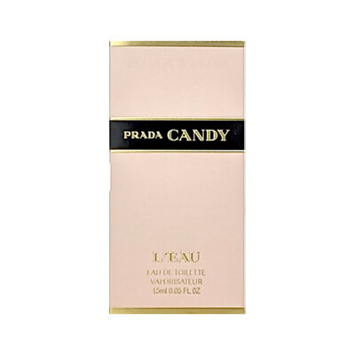 プラダ 香水（レディース） 【最大150円OFFクーポン】プラダ PRADA キャンディ ロー オーデトワレ スプレー EDT SP 1.5ml サンプル ミニチュア 【ミニ香水】【あす楽】