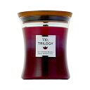 ウッドウィック Wood Wick トリロジー ジャーM サンライプンドベリーズ アロマキャンドル 【当日出荷14時まで_休業日除く】【割引クーポンあり】