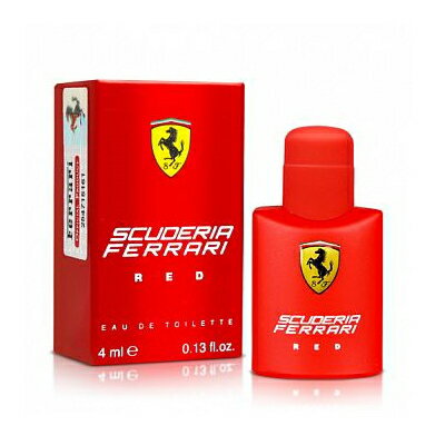 フェラーリ FERRARI フェラーリ レッド EDT 4ml ミニチュア 【ミニ香水】【当日出荷_ ...