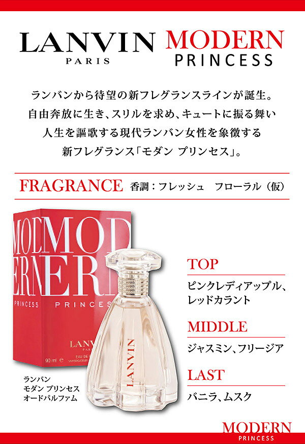 ランバン LANVIN モダン プリンセス オードパルファム EDP 4.5ml ミニチュア 【ミ...