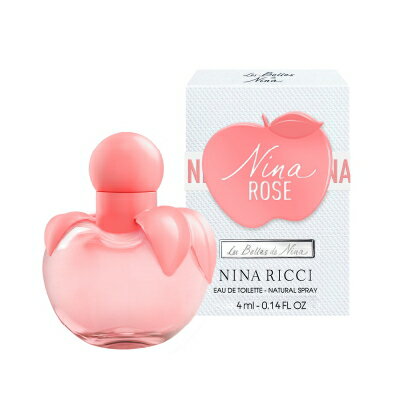 【最大150円OFFクーポン】ニナリッチ NINA RICCI ニナ ローズ オードトワレ EDT 4ml ミニチュア 【ミニ香水】【あす楽】