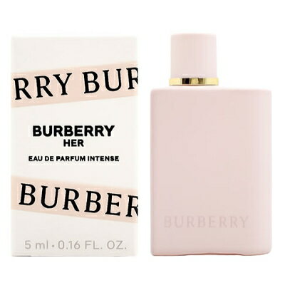 楽天スーパーSALE期間中エントリーP5倍＆最大1500円OFFクーポン★バーバリー BURBERRY バーバリー ハー オードパルファム インテンス EDP 5ml ミニチュア 【ミニ香水】【当日出荷14時まで_休業日除く】
