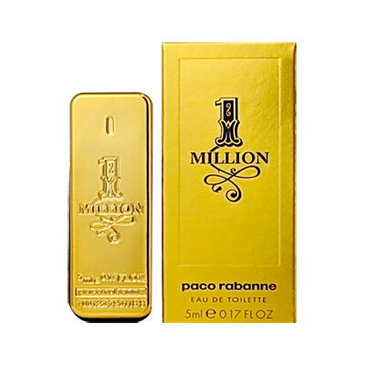 パコラバンヌ 【予告5/25(土)ポイント10倍発生】【最大150円OFFクーポン】パコ ラバンヌ PACO RABANNE ワンミリオン EDT 5ml ミニチュア 【ミニ香水】【当日出荷14時迄(休業日除く)】