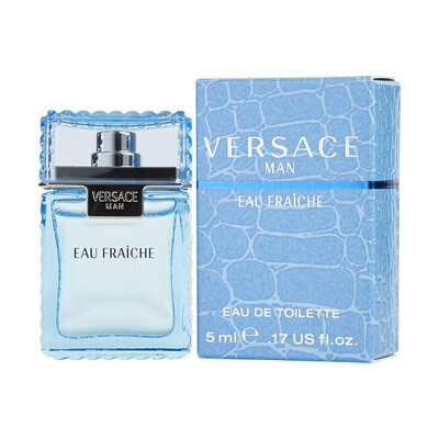 ヴェルサーチ 【予告5/15(水)ポイント10倍発生】【最大1111円OFFクーポン】ヴェルサーチ VERSACE ヴェルサーチ マン オー フレッシュEDT 5ml ミニチュア 【ミニ香水】【あす楽】